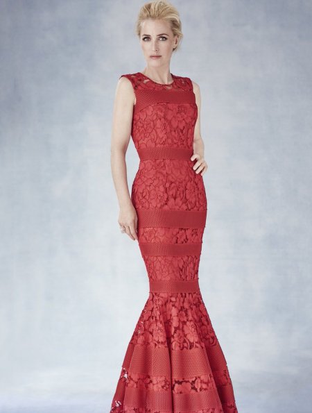 Harpers red dress