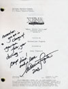 Autographed Script