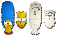 Simpsons cutouts